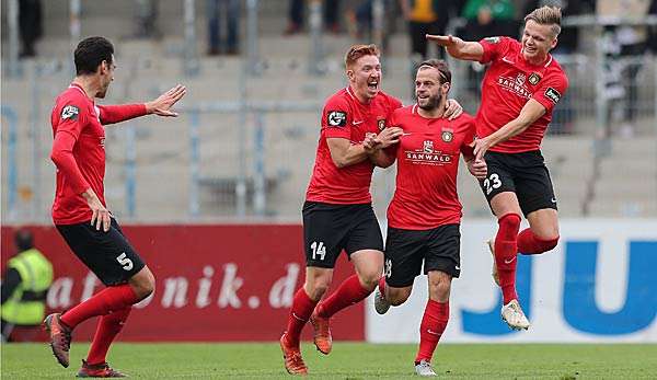 Die SG Sonnenhof Großaspach ist heute beim FSV Zwickau zu Gast.