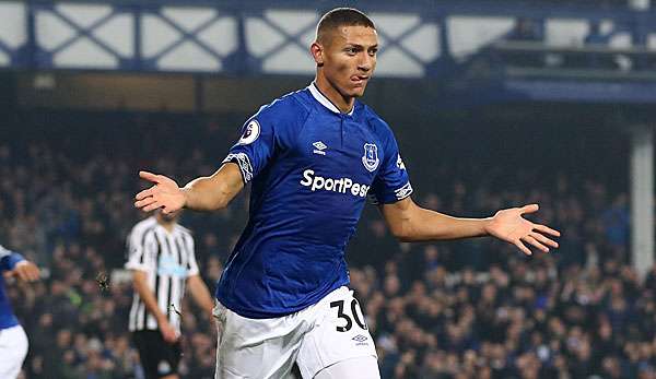 Richarlison spielt beim FC Everton groß auf.