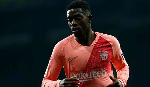 Ousmane Dembele ist bei Barca vermehrt negativ aufgefallen. 