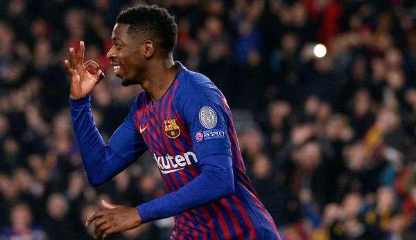 Ousmane Dembele vom FC Barcelona erzielte gegen die Tottenham Hotspur einen sehenswerten Treffer.