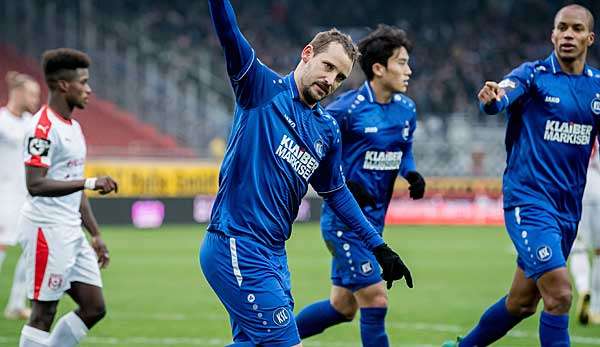 Der Karlsruher SC hat sich die Herbstmeisterschaft der 3. Liga gesichert.