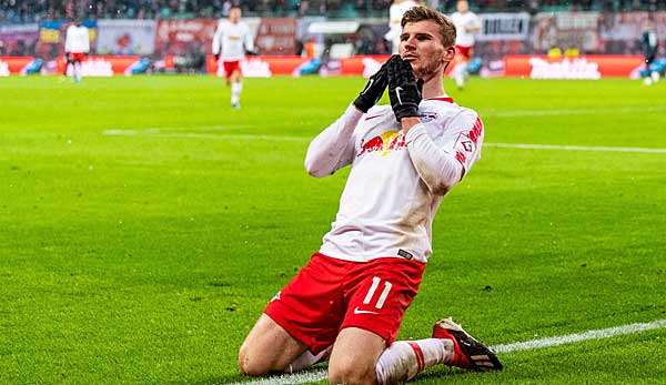 Soll bei RB Leipzig in der Winterpause verlängern: Nationalstürmer Timo Werner.