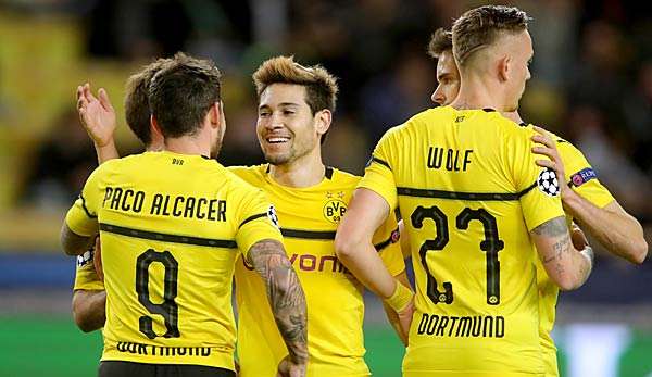 Borussia Dortmund spielt im Achtelfinale gegen Tottenham. 