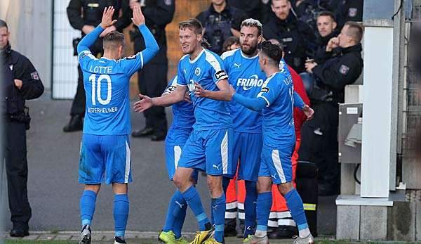 Die Sportfreunde Lotte sind heute beim SV Meppen zu Gast.