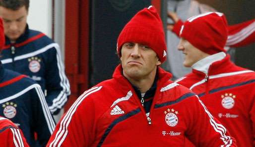 Luca Toni kam in dieser Saison beim FC Bayern erst echt Mal zum Einsatz