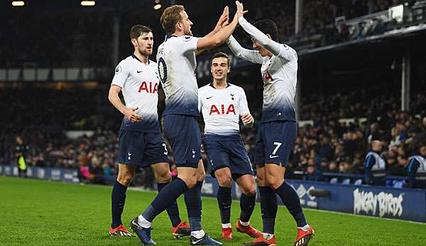 Tottenham Hotspur verkürzte den Rückstand auf ManCity auf zwei Punkte.