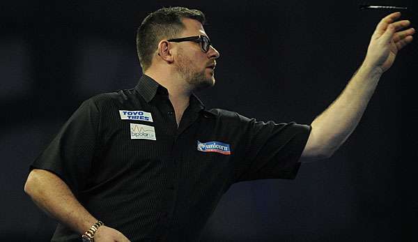 James Wade ist im Achtelfinale ausgeschieden.