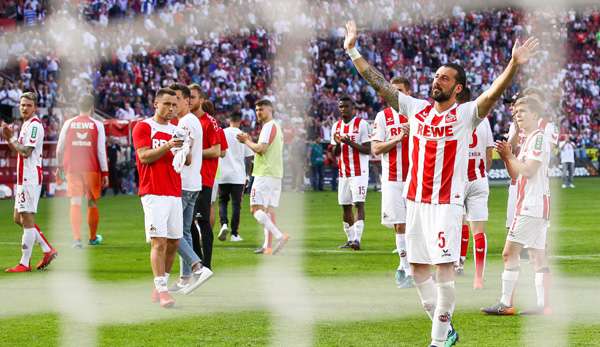 Der 1. FC Köln belegt zusammen mit dem HSV die beiden direkten Aufstiegsplätze.