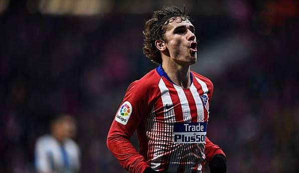 Antoine Griezmann schoss Atletico Madrid gegen Espanyol Barcelona zum Sieg.