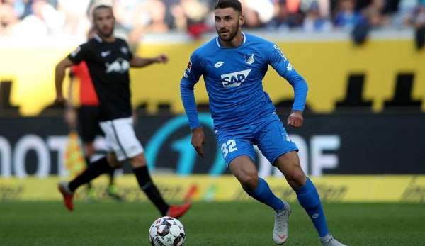 Vincenzo Grifo kam in Hoffenheim bei sieben Einsätzen in der Liga zu einem Torerfolg.