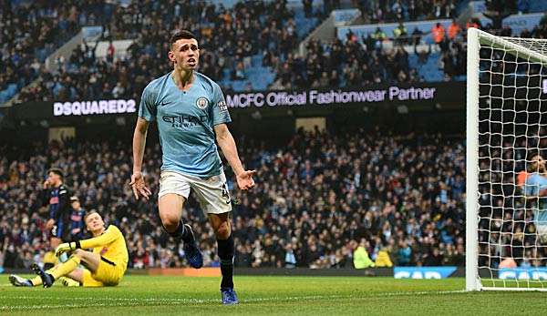 Phil Foden erzielte das 2:0 für Manchester City.