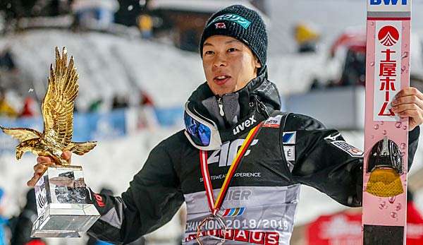 Ryoyu Kobayashi hat bei der Tournee den Grand Slam geholt. 