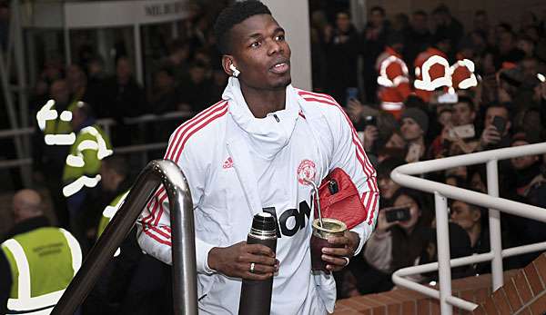 Paul Pogba trifft am Sonntag mit Manchester United auf Tottenham Hotspur.