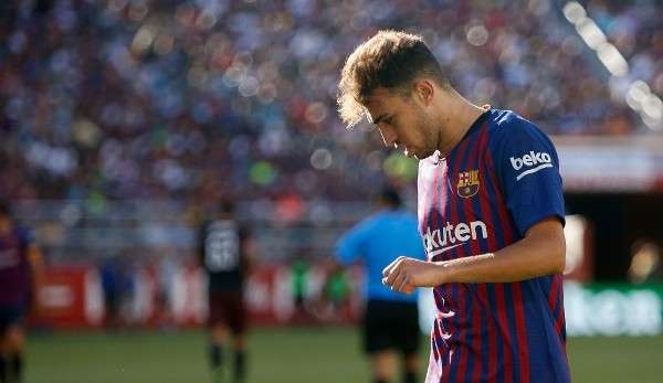 Munir El Haddadi hat beim FC Barcelona offenbar keine Zukunft mehr.