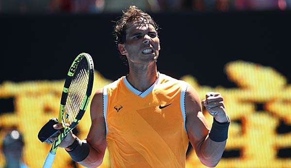 Rafael Nadal trifft heute auf Alex De Minaur.