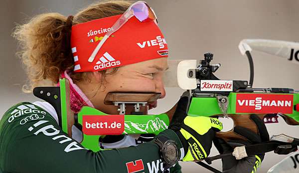 Laura Dahlmeier war in Ruhpolding die beste Deutsche.