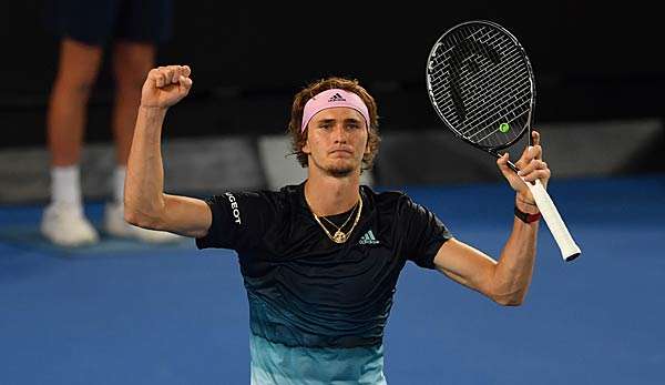 Alexander Zverev setzte sich in Runde 2 durch einen Fünf-Satz-Erfolg durch.