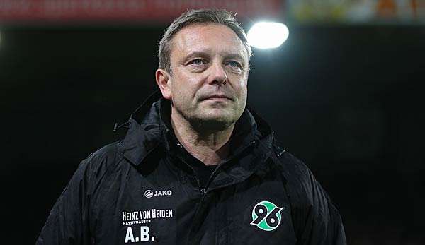 Andre Breitenreiter steht bei Hannover wohl vor dem Aus.