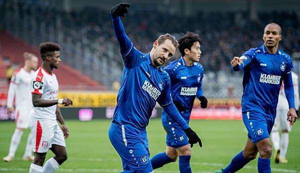 Der Karlsruher SC will auch nach der Winterpause den 2. Tabellenplatz in der 3. Liga verteidigen.