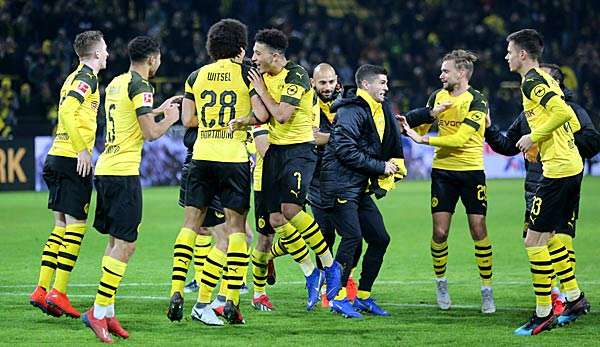 Der BVB fertigt Hannover 96 in Dortmund mit 5:1 ab.