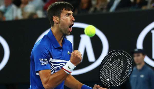 Novak Djokovic steht bei den Australian Open kurz vor dem Triumph.