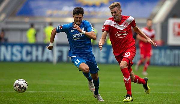 DIe TSG 1899 Hoffenheim kassierte im Hinspiel eine 1:2-Niederlage.