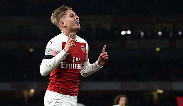 Der Engländer Emile Smith Rowe wechselt auf Leihbasis bis Saisonende vom FC Arsenal zu RB Leipzig. 