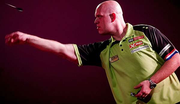 Michael van Gerwen ist die Nummer eins der Welt.