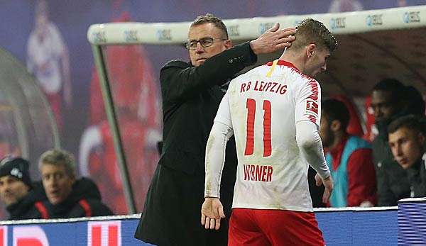 Ralf Rangnick hat sich zum Poker um Timo Werner geäußert.