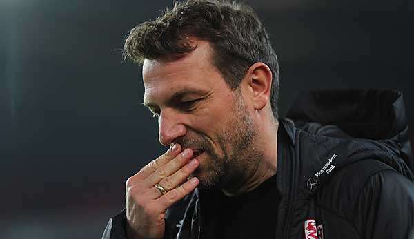 Ging nach dem Last-Minute-Ausgleich hart mit Schiedsrichter Aytekin ins Gericht: VfB-Trainer Markus Weinzierl.