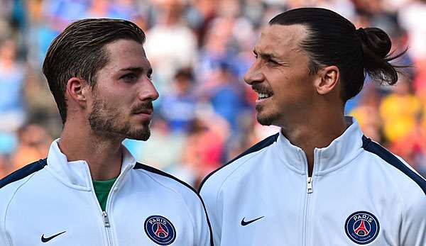 Kevin Trapp spielte bei PSG mit Zlatan Ibrahimovic zusammen.