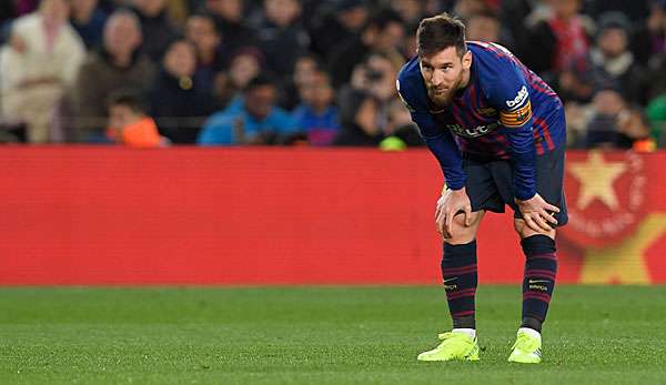 Lionel Messi droht gegen Real Madrid auszufallen.