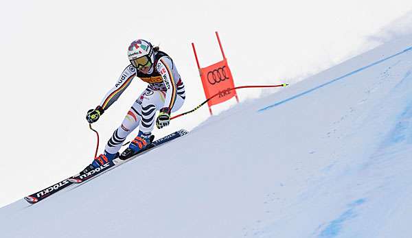 Viktoria Rebensburg verpasste das Treppchen nur knapp.
