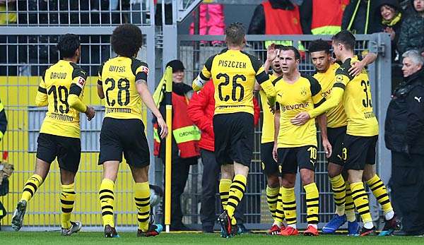 Das Rückspiel findet in Dortmund statt. 