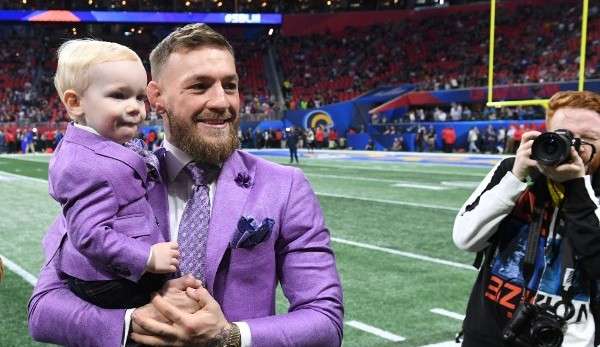 Conor McGregor trat kürzlich beim Super Bowl auf.