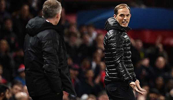 Thomas Tuchel und PSG gewannen im Old Trafford mit 2:0.