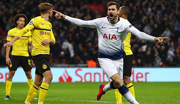 Dortmund hat bei Tottenham verloren.