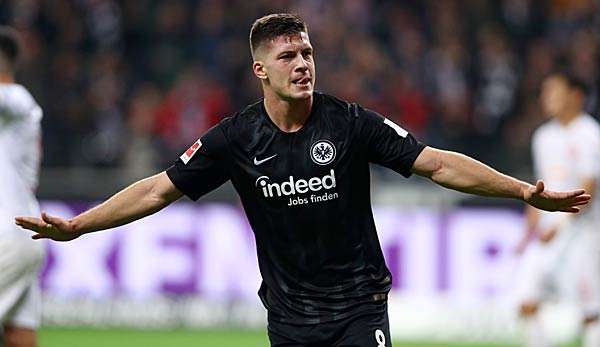 Luka Jovic steht wohl bei einigen Topklubs auf dem Zettel.