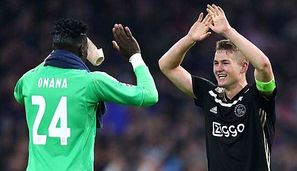 Onana verrät das Wunschziel seines Teamkollegen de Ligt.