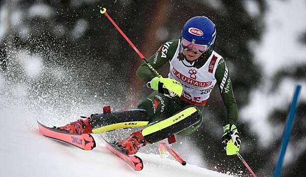 Mikaela Shiffrin hat das Slalom-Gold gewonnen.