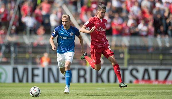 Die Würzburger Kickers empfangen am 24. Spieltag der 3. Liga Hansa Rostock. 