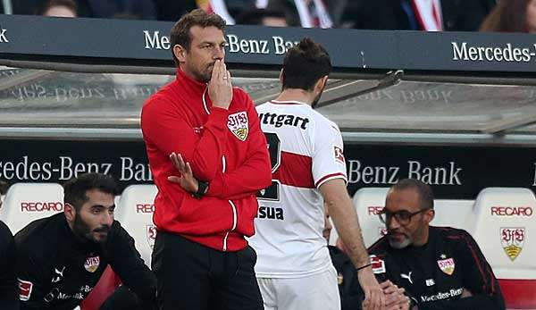 Markus Weinzierl sitzt beim VfB offenbar weiter fest im Sattel.