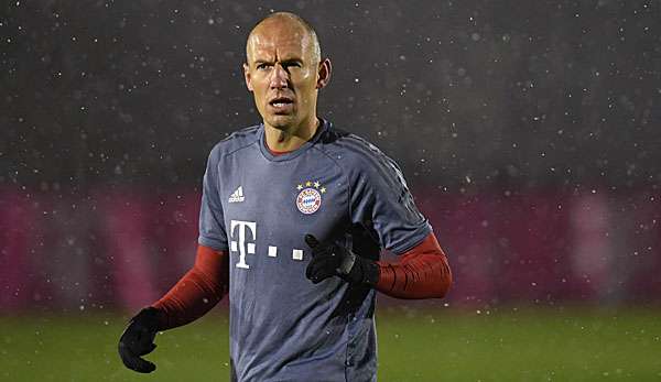 Arjen Robben wird im Champions-League-Achtelfinale gegen Liverpool verletzt fehlen.