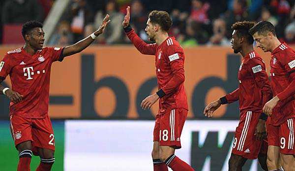 Unter anderem spielt der FC Bayern. 