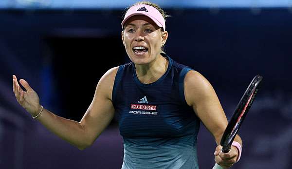 Angelique Kerber ist in Dubai im Achtelfinale ausgeschieden.