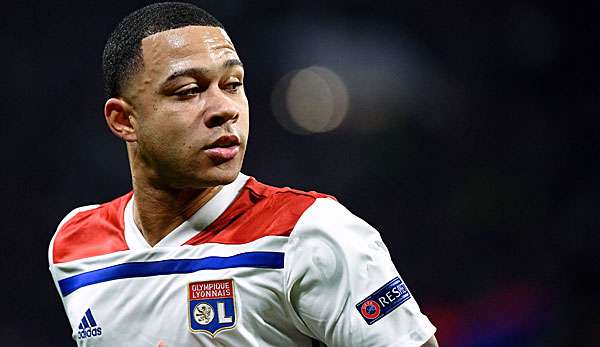 Auch bei Memphis Depay wurde während des Champions-League-Achtelfinals gegen den FC Barcelona eingebrochen.