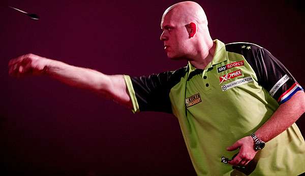 Michael van Gerwen ist amtierender Darts-Weltmeister.