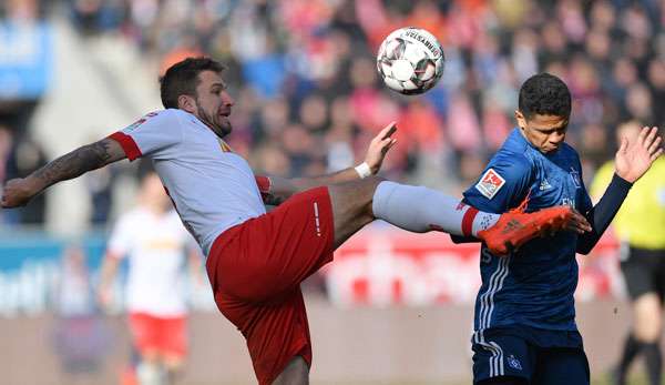 Marco Grüttner gelang der späte Siegtreffer gegen den HSV.