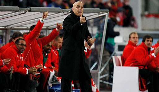 Seit dem Trainerwechsel von Markus Babbel zu Christian Gross geht es bergauf in Stuttgart
