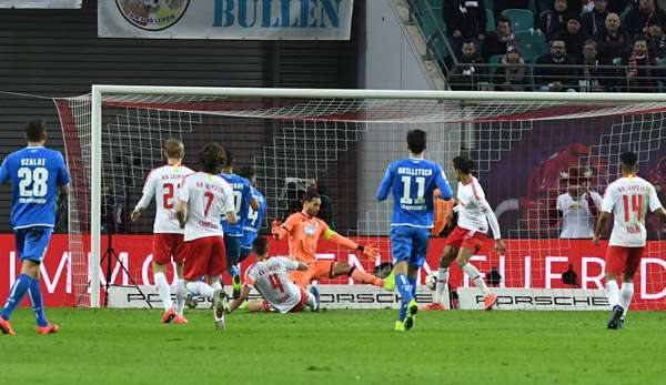 Willi Orban erzielte Leipzigs spätes 1:1 gegen Hoffenheim.